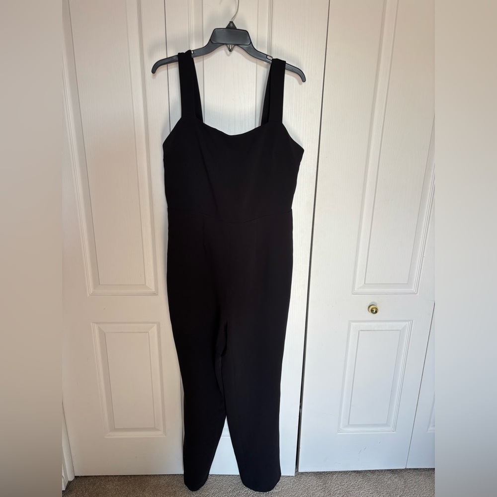 Good American Classic Black Jumpsuit